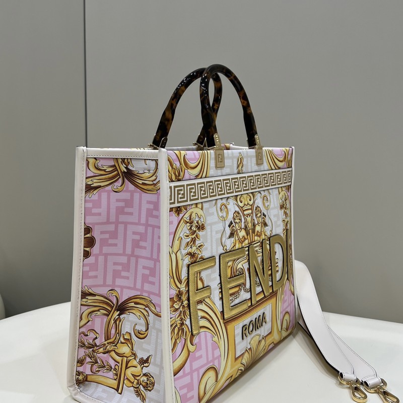 Fendi X Versace Tote Bag