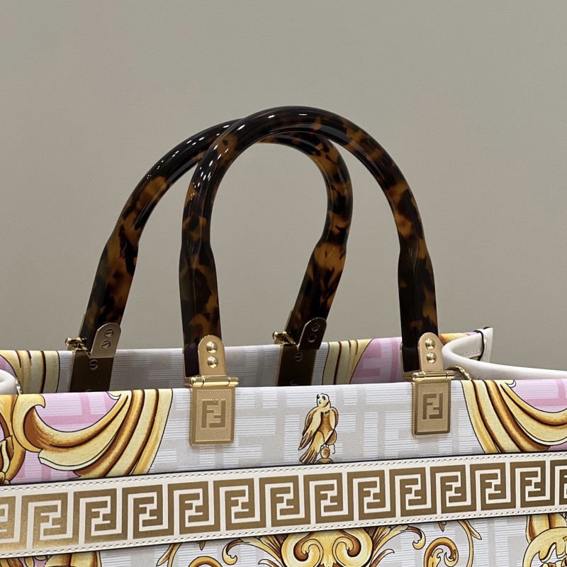 Fendi X Versace Tote Bag