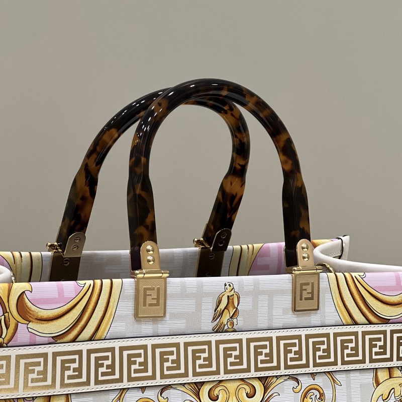 Fendi X Versace Tote Bag