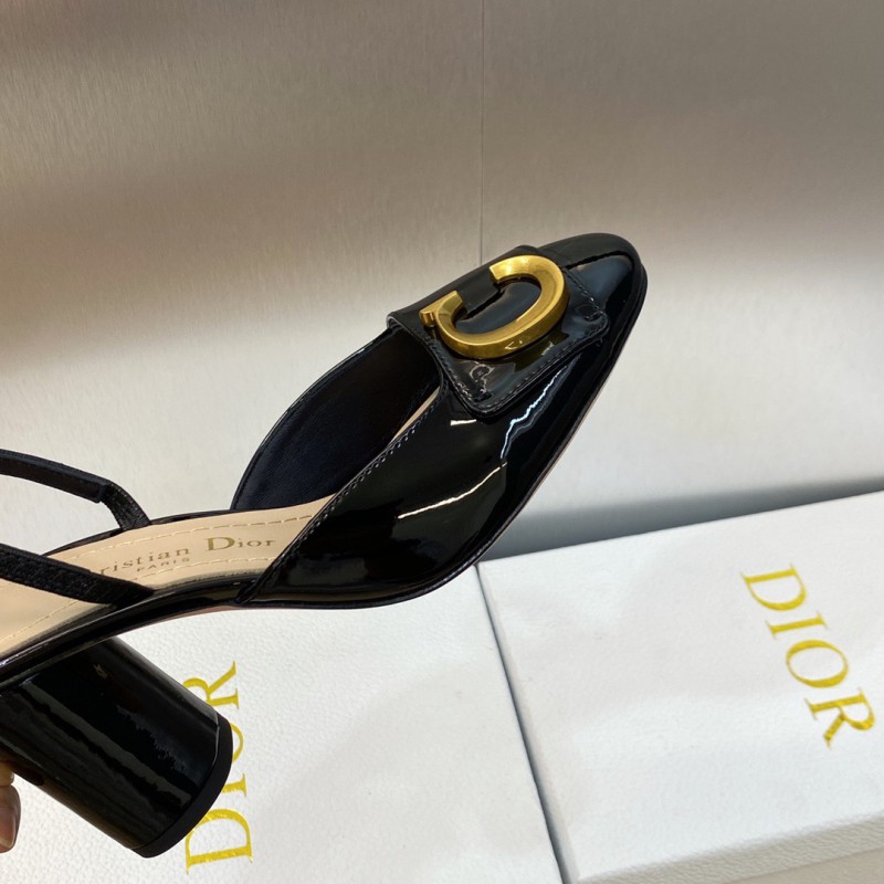 Dior C'est Mule Heels