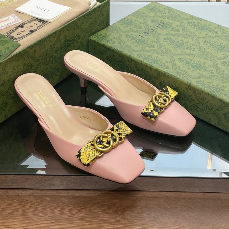 Gucci Blondie Mule Heels