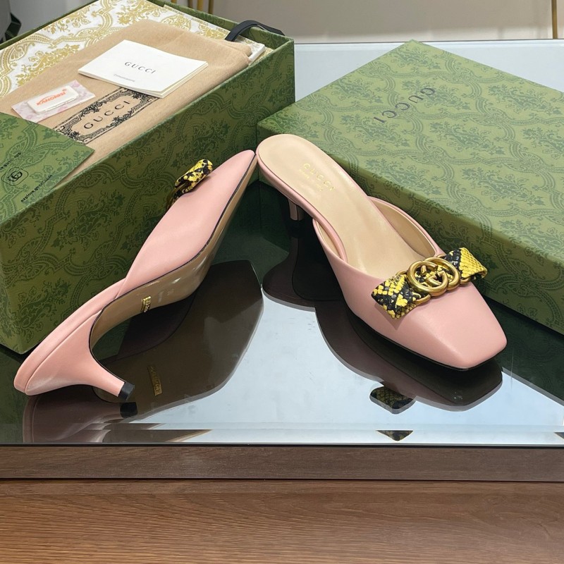 Gucci Blondie Mule Heels