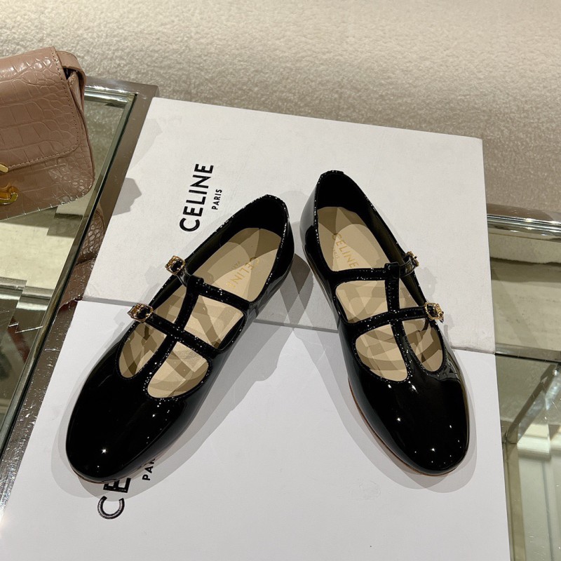 Celine Mary Jane Loafers