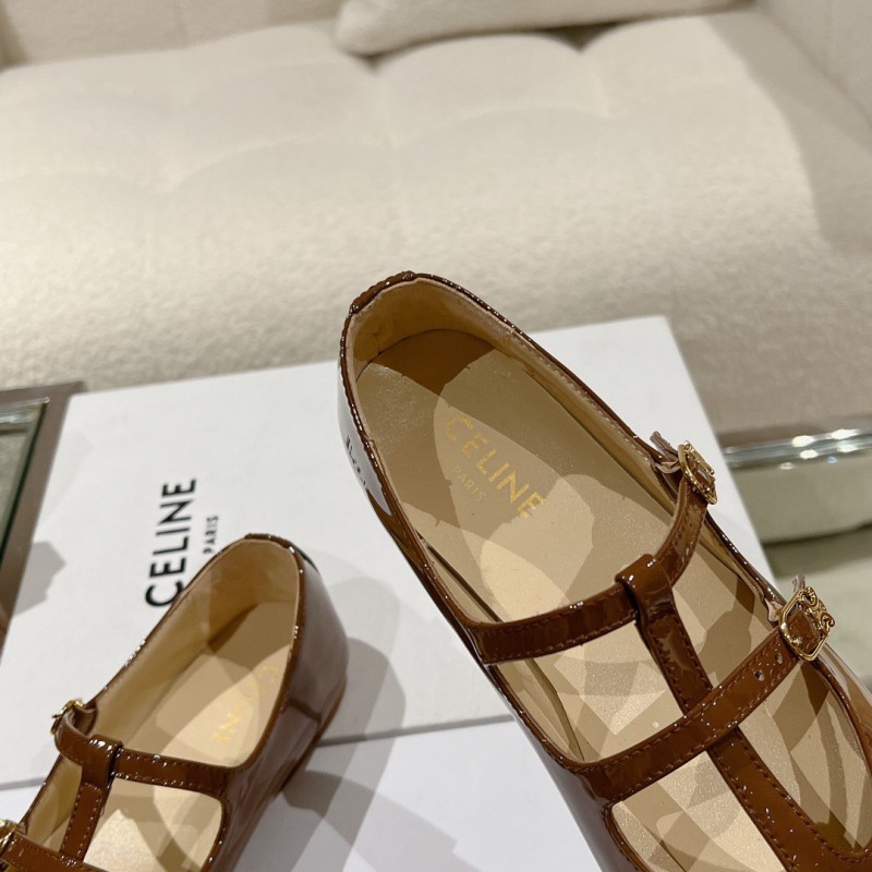 Celine Mary Jane Loafers