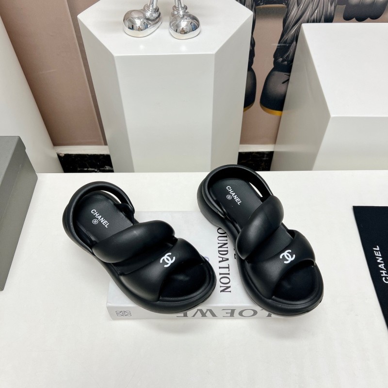 Chanel Platform Sandals