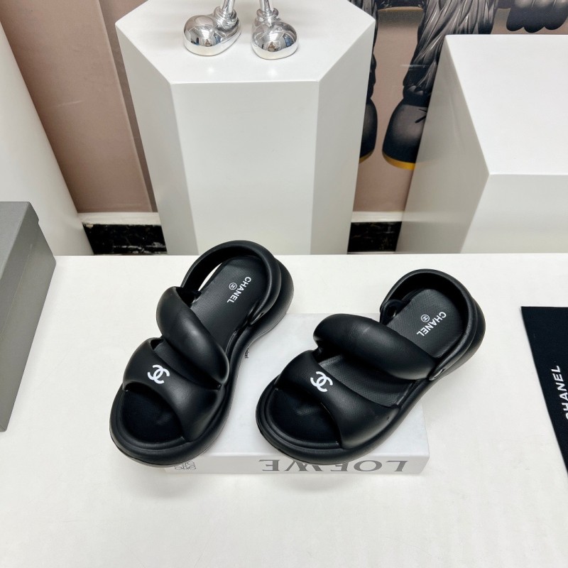 Chanel Platform Sandals