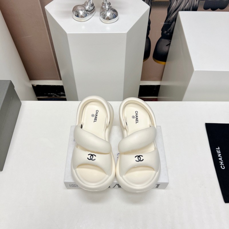 Chanel Platform Sandals