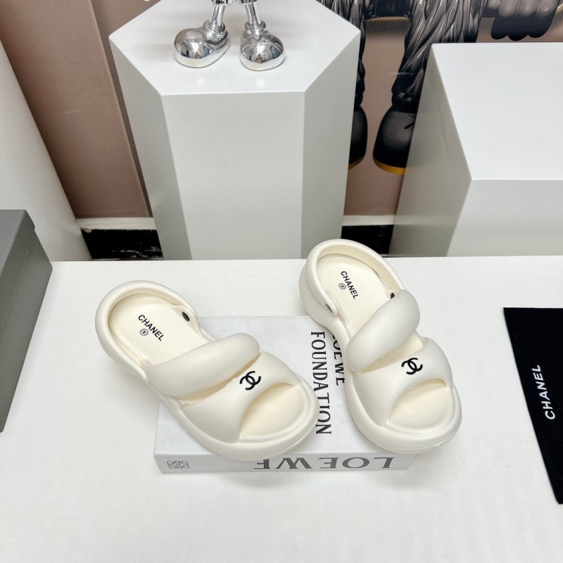 Chanel Platform Sandals