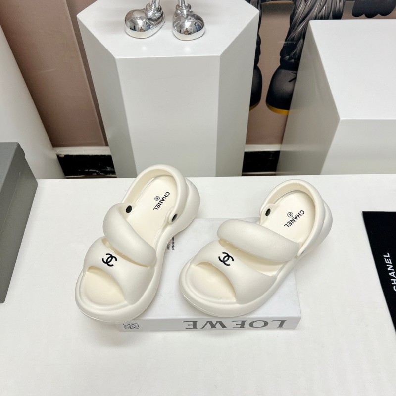 Chanel Platform Sandals