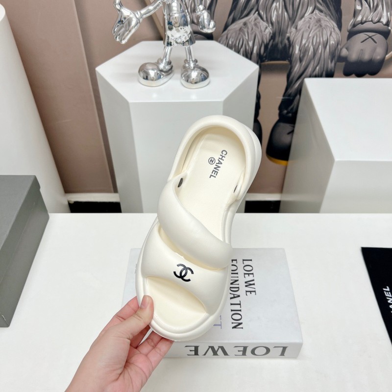 Chanel Platform Sandals