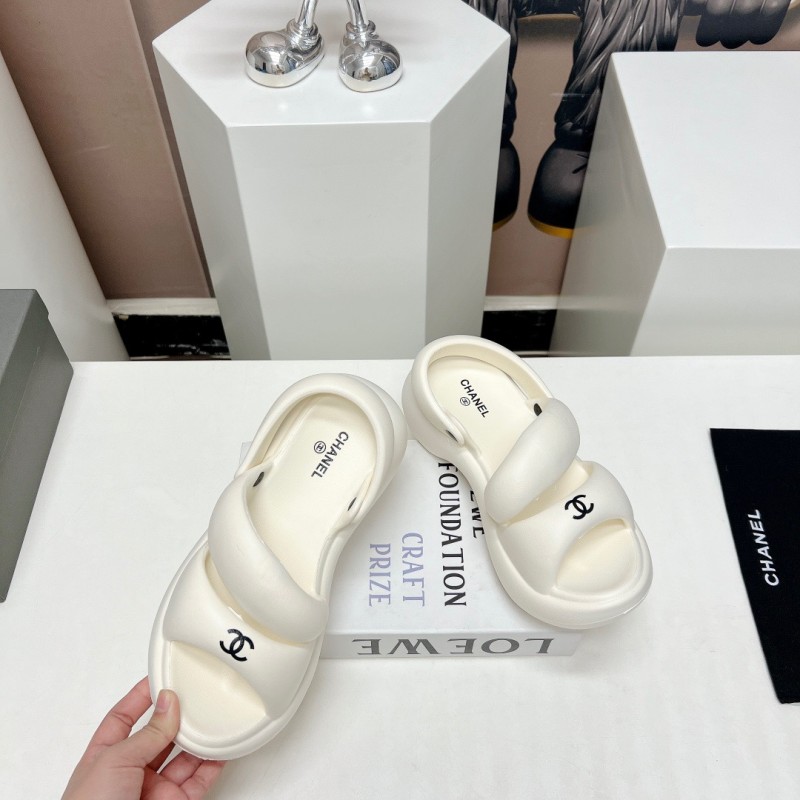 Chanel Platform Sandals