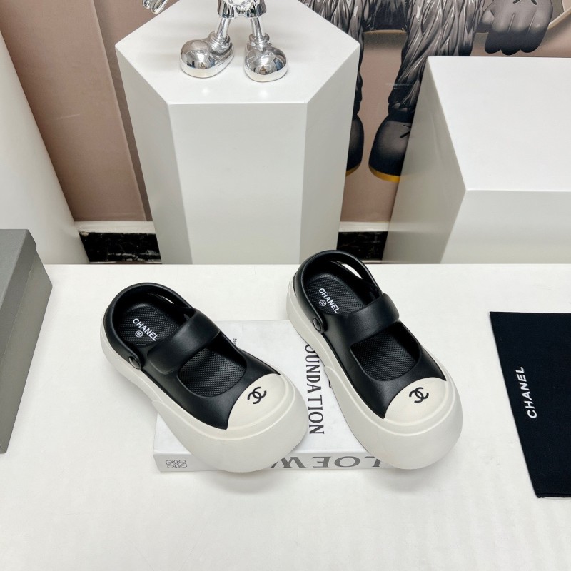 Chanel Platform Sandals