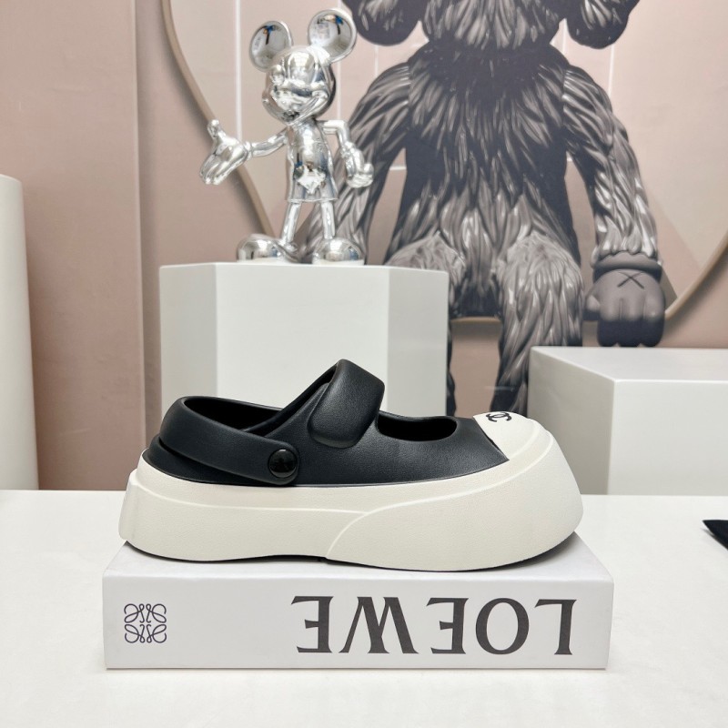 Chanel Platform Sandals