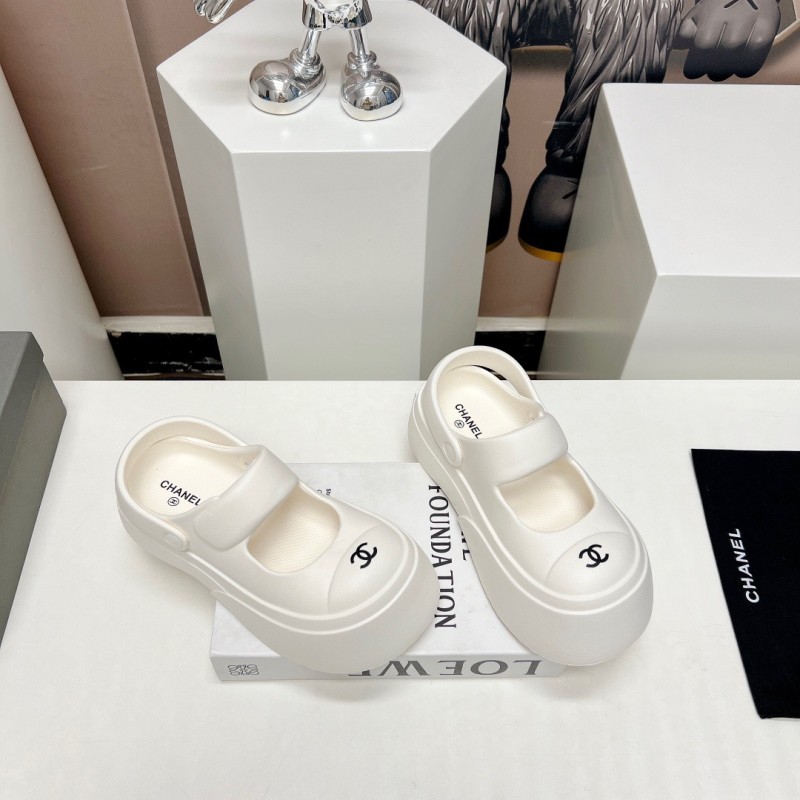 Chanel Platform Sandals