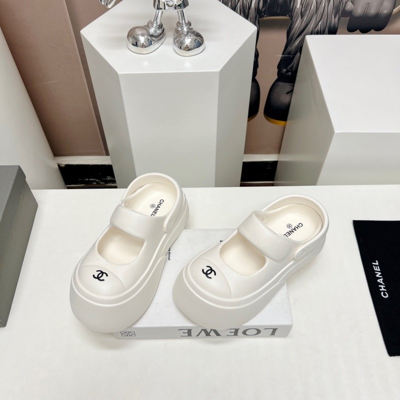 Chanel Platform Sandals