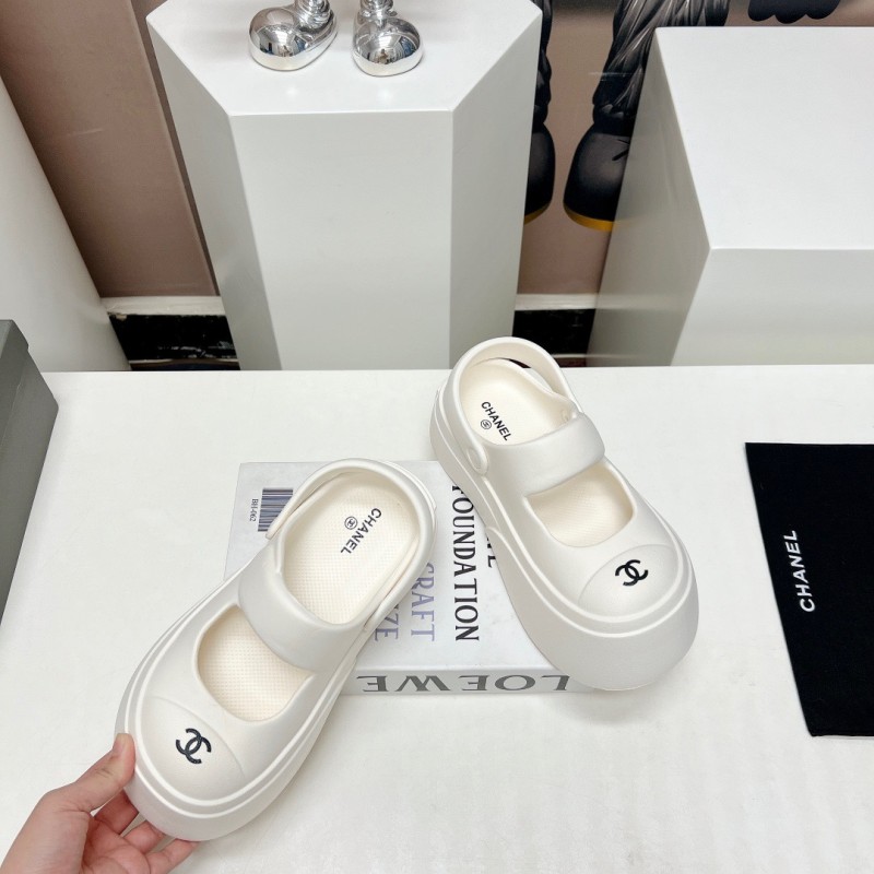 Chanel Platform Sandals