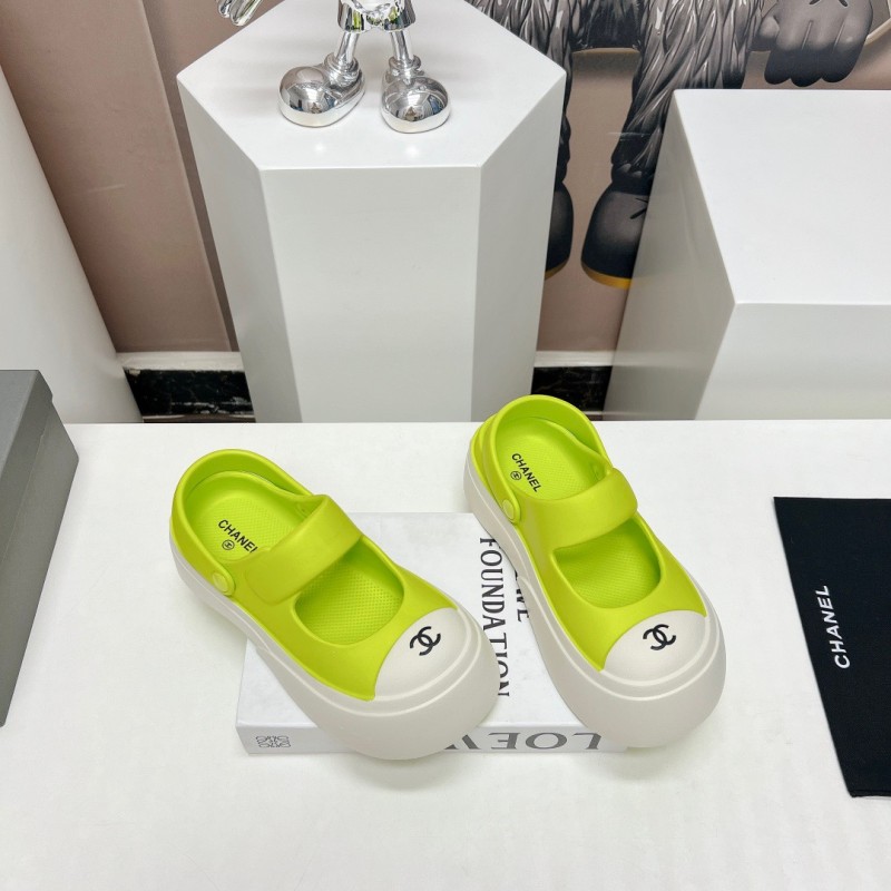 Chanel Platform Sandals