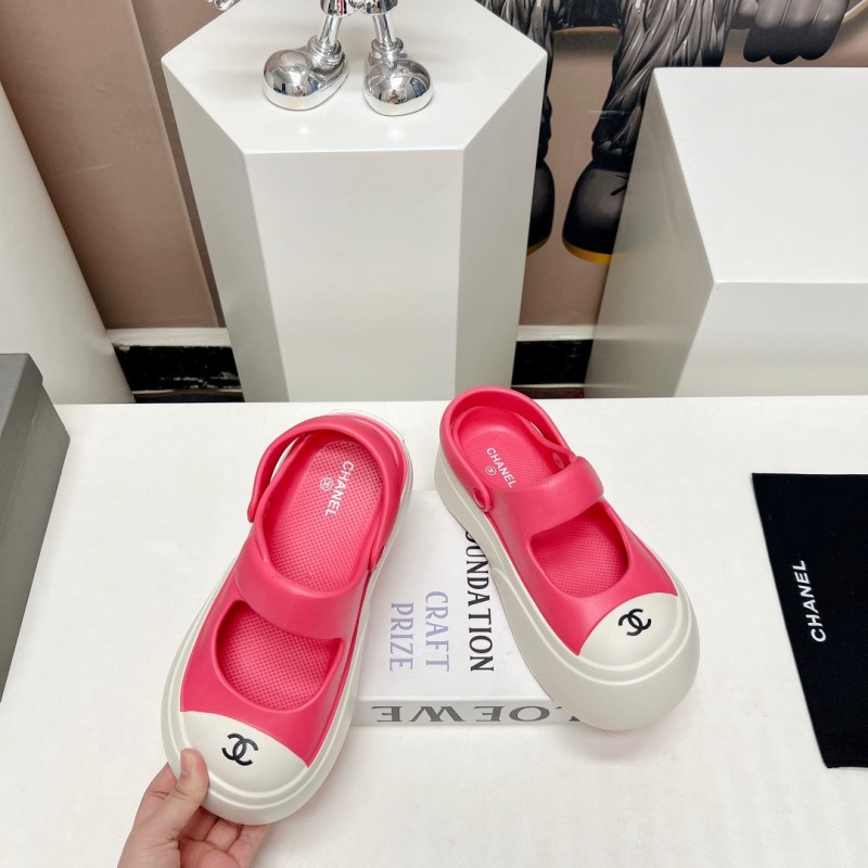 Chanel Platform Sandals