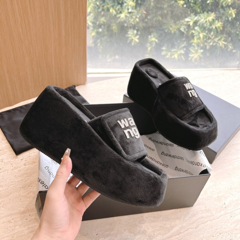 Alexander Wang Platform Slippers