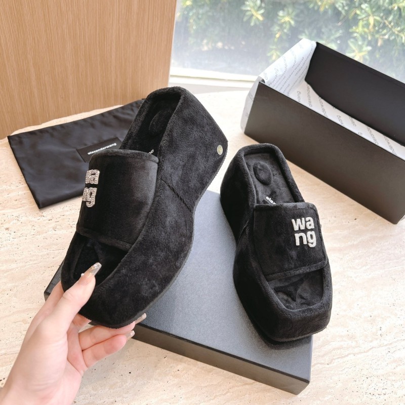 Alexander Wang Platform Slippers