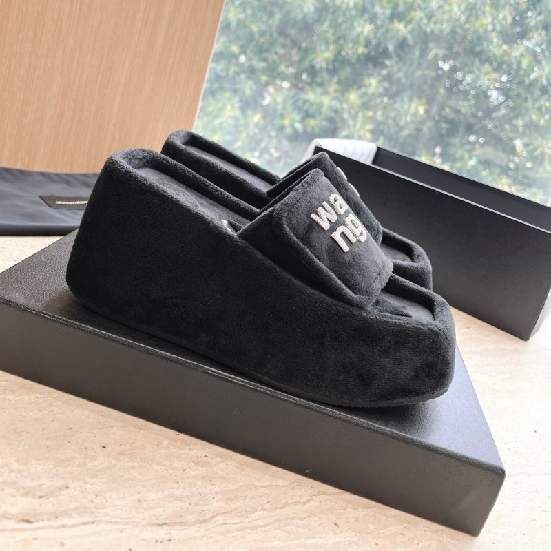 Alexander Wang Platform Slippers