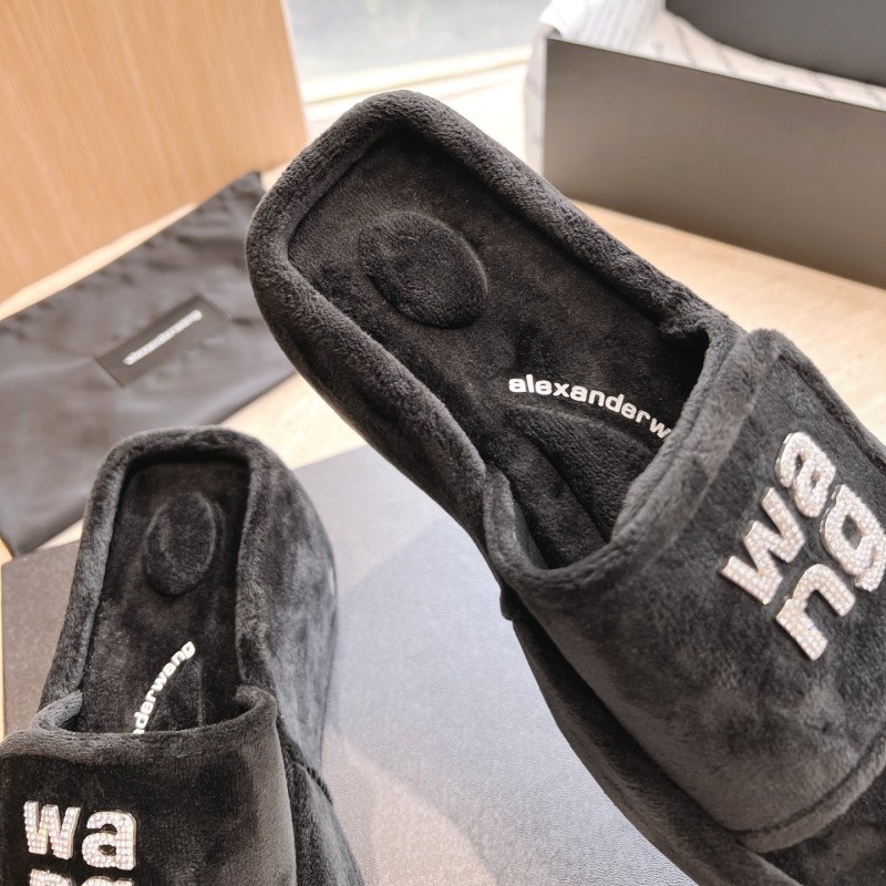 Alexander Wang Platform Slippers