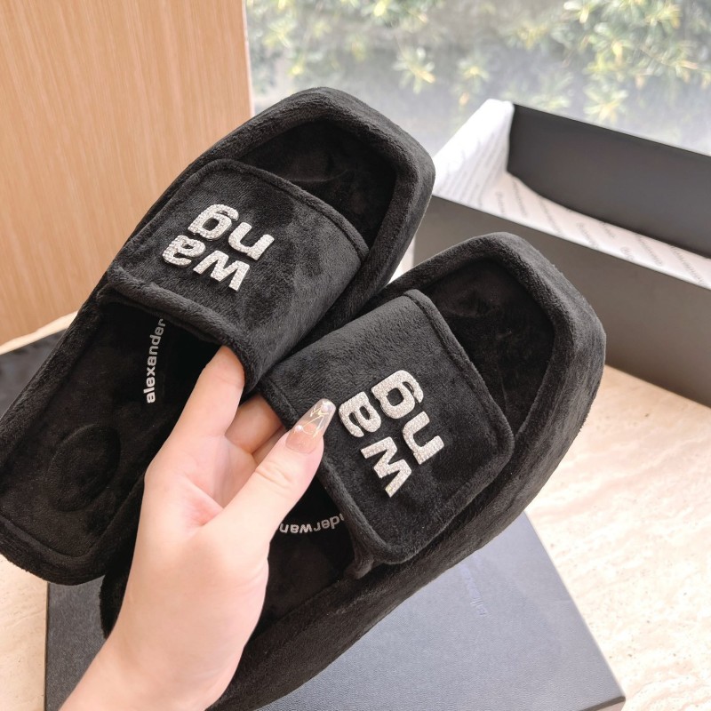 Alexander Wang Platform Slippers