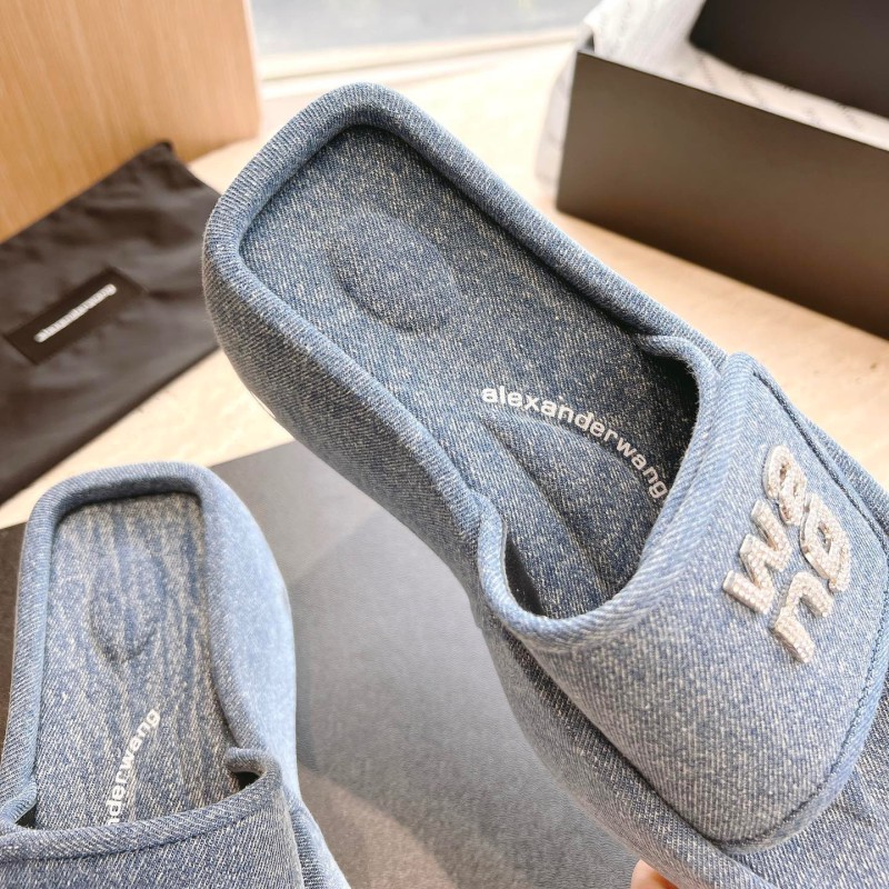 Alexander Wang Platform Slippers