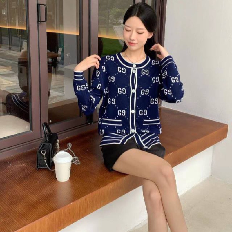 Gucci Knit Long Sleeves Blouse