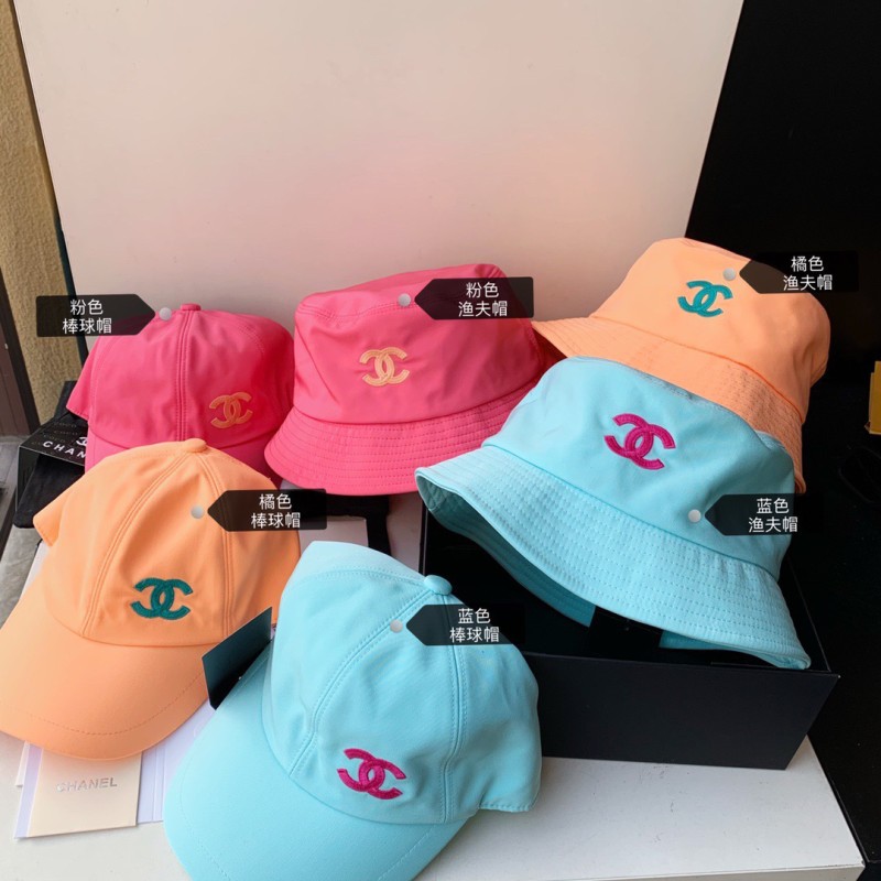 Chanel Bucket Hat & Cap