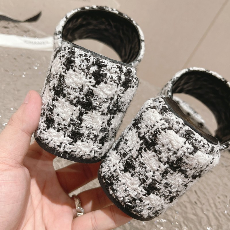 Chanel Platform Slippers