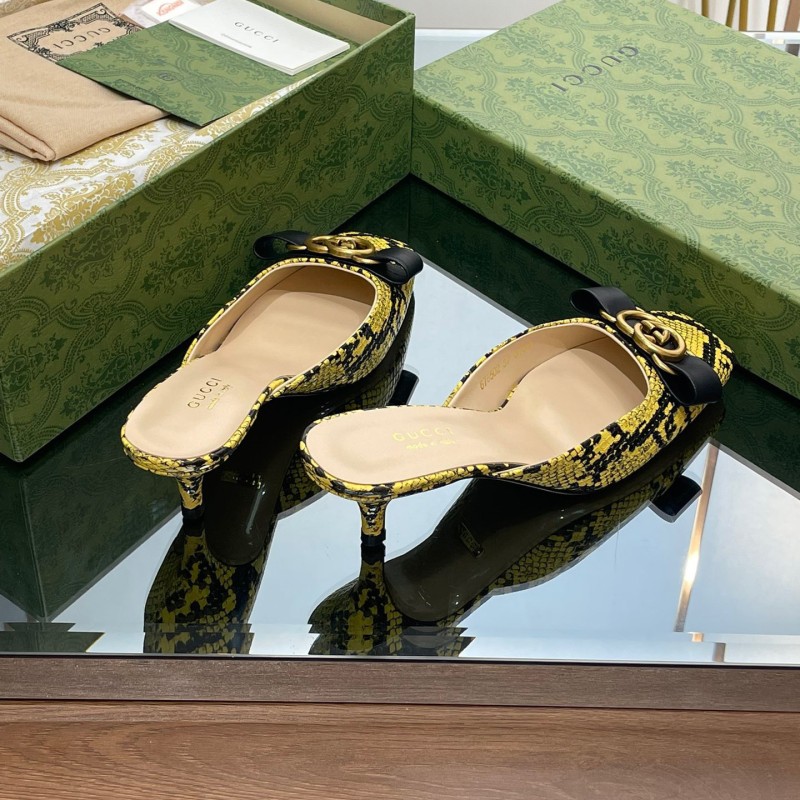 Gucci Blondie Mule Slippers