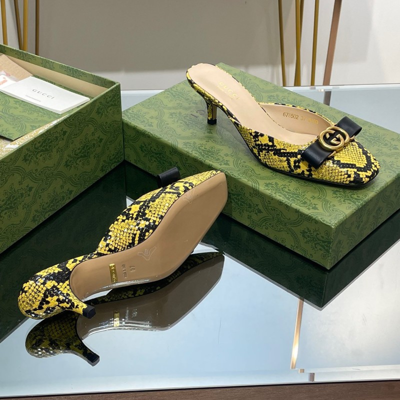 Gucci Blondie Mule Slippers