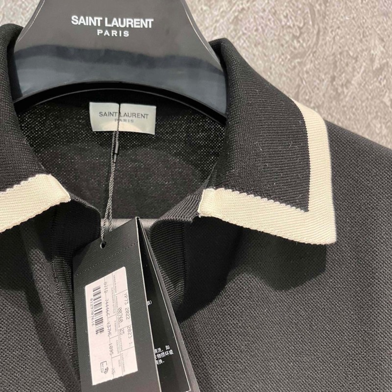 YSL Sleevesness Polo Clothes