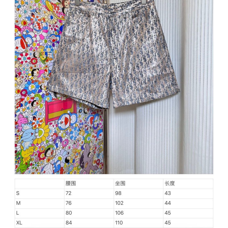 Dior Unisex Short Pants