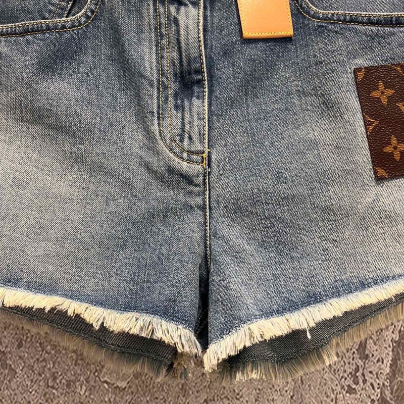 LV Denim Shorts