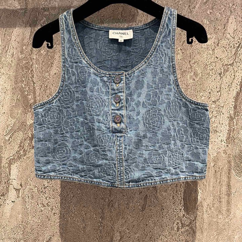 Chanel Denim Singlet