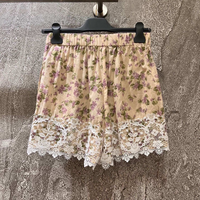 Dior Lace Shorts