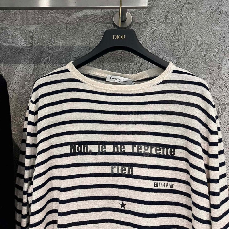 Dior Knit Long Sleeves Shirts