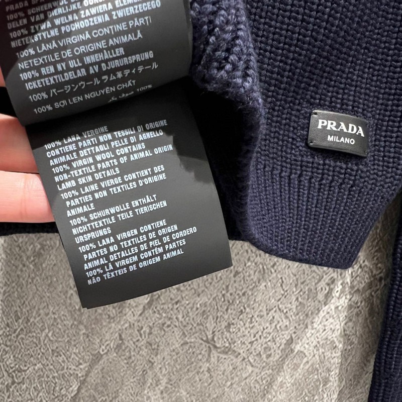 Prada Shoulder Buckle Sweater