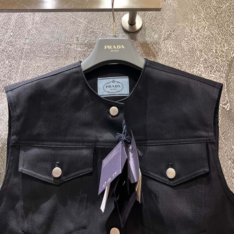 Prada Denim Vest 