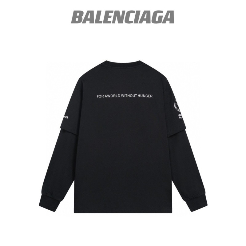 Balenciaga Unisex Long Sleeves Tee