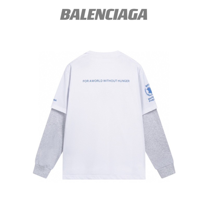 Balenciaga Unisex Long Sleeves Tee