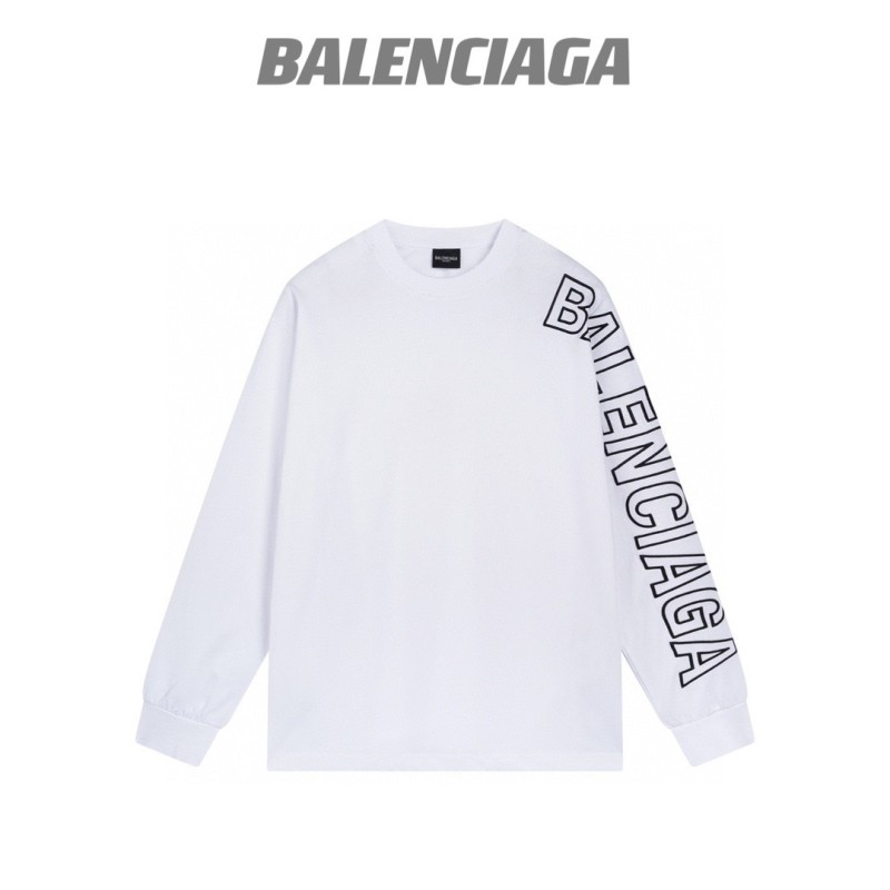 Balenciaga Unisex Long Sleeves Tee