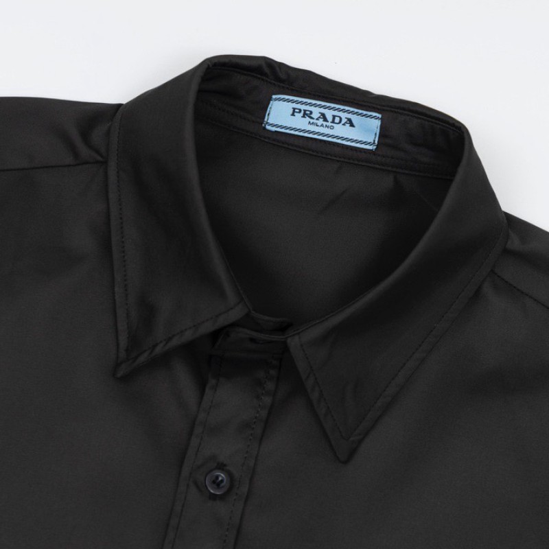 Prada Unisex Long Sleeves Shirts