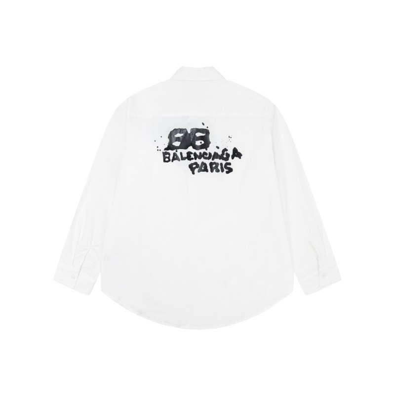 Balenciaga Unisex Long Sleeves Shirts 