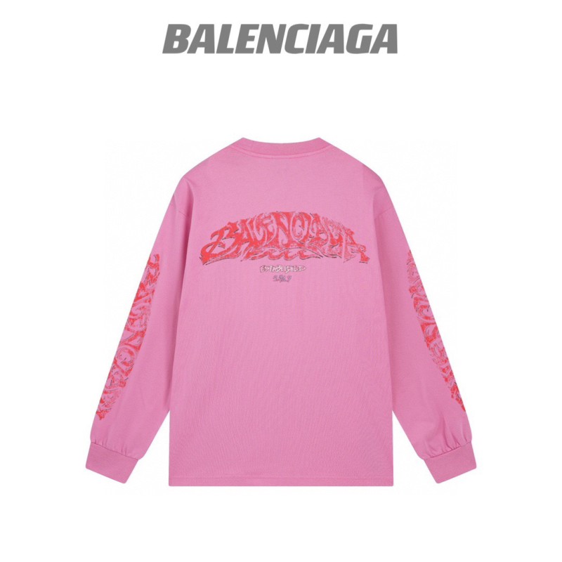 Balenciaga Unisex Long Sleeves Tee