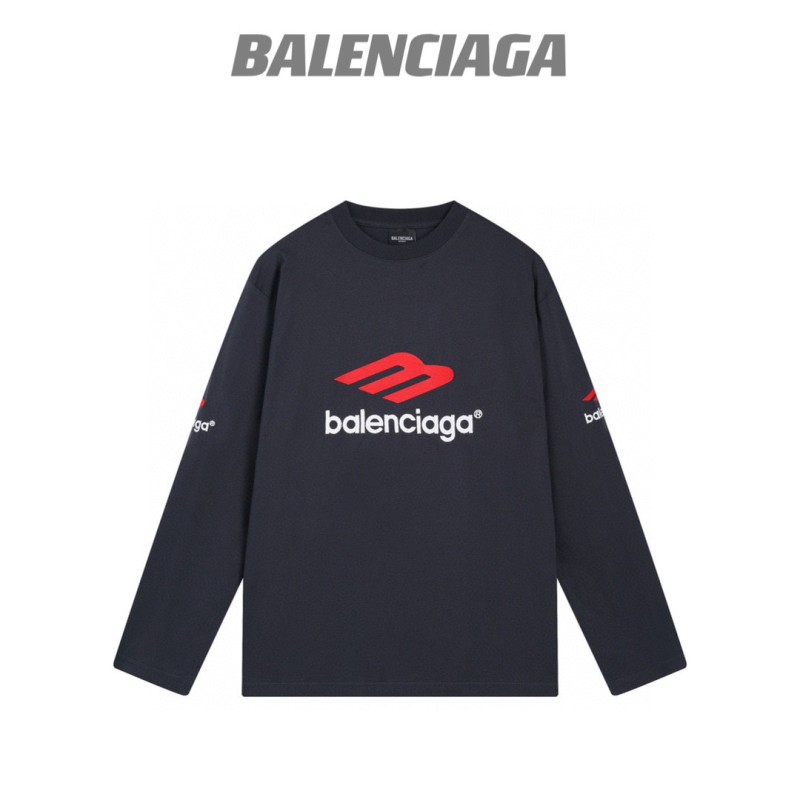 Balenciaga Unisex Long Sleeves Tee