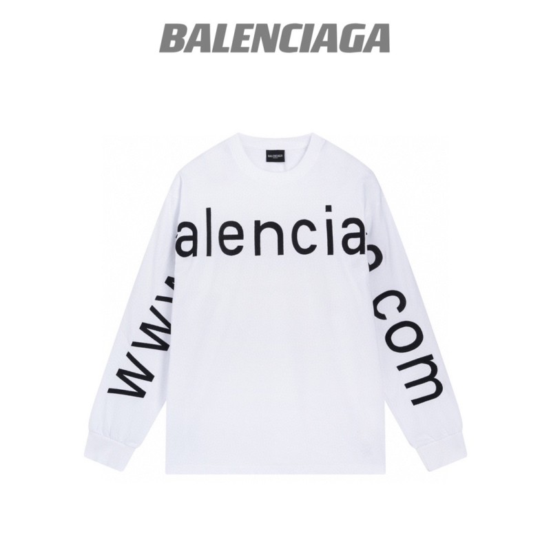 Balenciaga Unisex Long Sleeves Tee