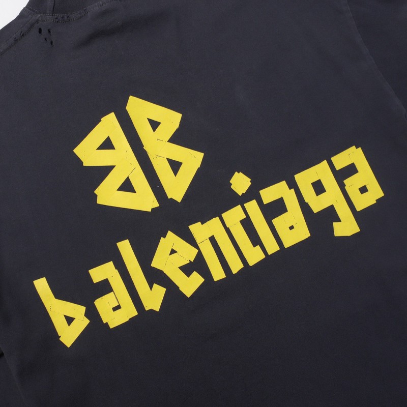 Balenciaga Unisex Long Sleeves Tee